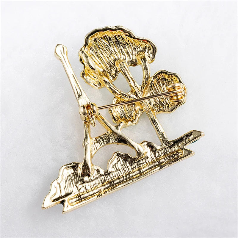 Eiffel Tower Brooch