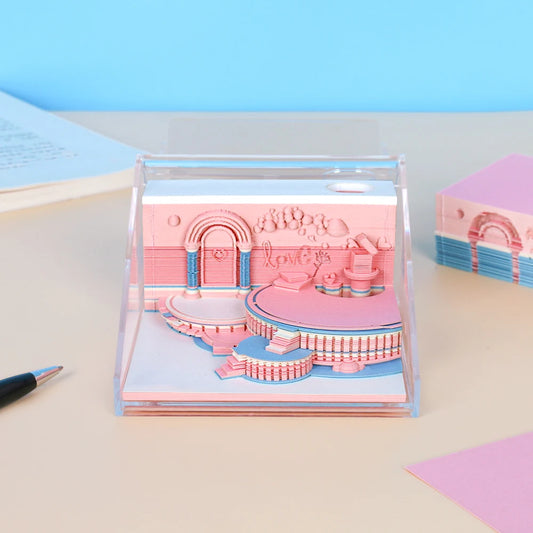 Bloc Notes 3D Love
