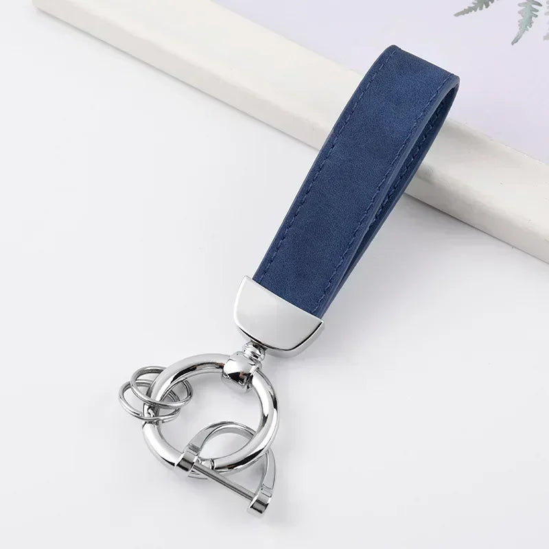 Customizable Leather Key Ring