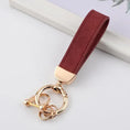 Load image into Gallery viewer, Customizable Leather Key Ring
