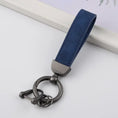 Load image into Gallery viewer, Customizable Leather Key Ring
