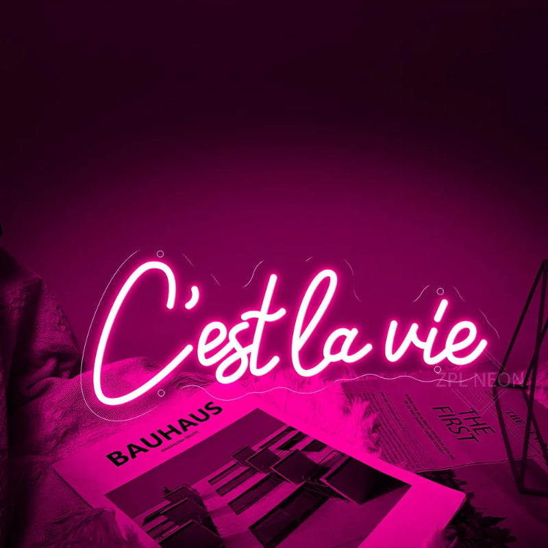 Neon Led C'est La Vie