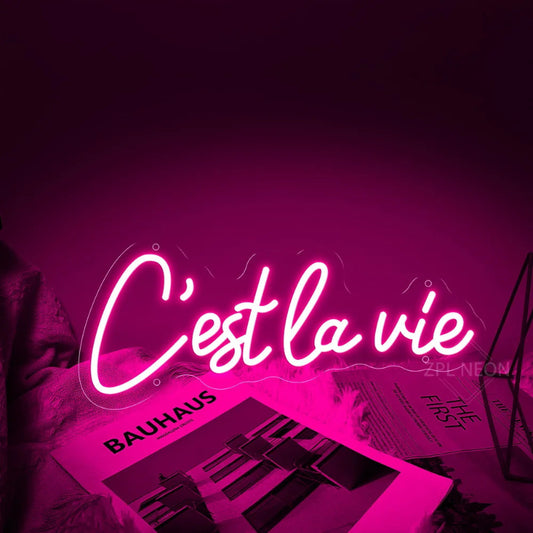 Neon Led C'est La Vie