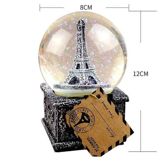 Snow Globe Eiffel Tower