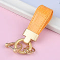 Load image into Gallery viewer, Customizable Leather Key Ring
