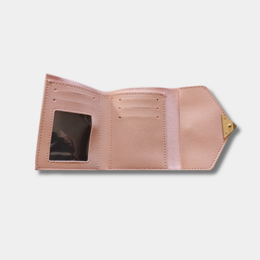 Small Women Wallet With Heart Customizable