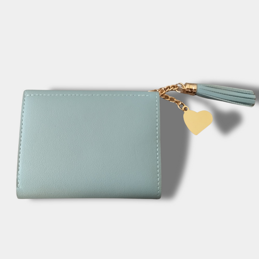 Small Wallet Personalized Heart Shaped Chain