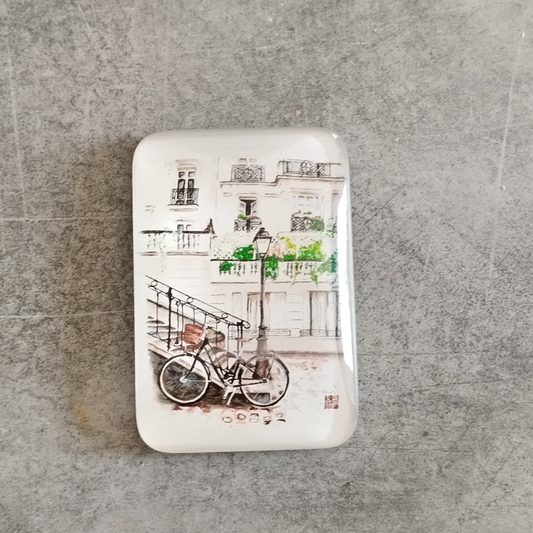 Fridge Magnet Paris Street