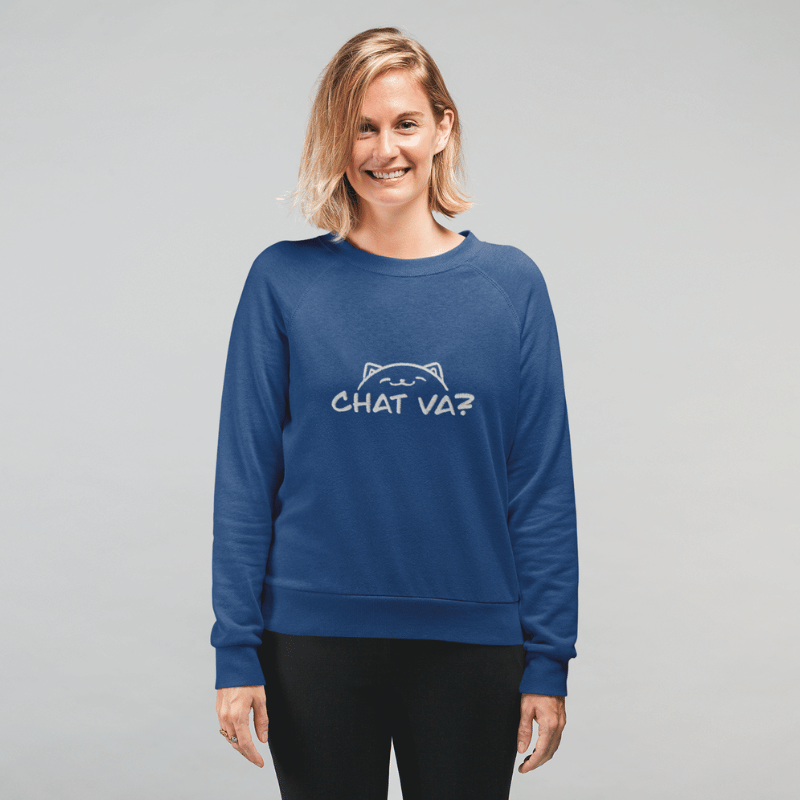 Sweater Navy Chat Va