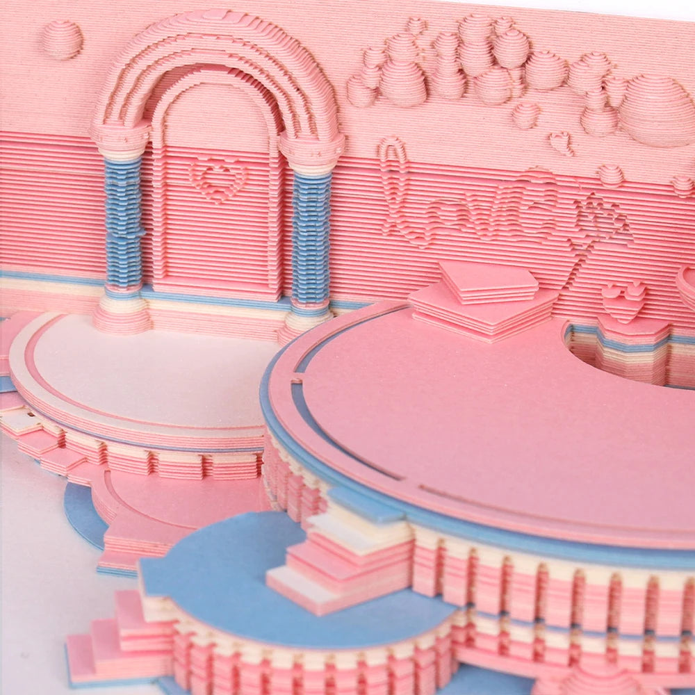 Bloc Notes 3D Love