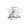 Load image into Gallery viewer, Eiffel Tower Ceramic Teapot Set
