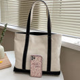 Load image into Gallery viewer, Two-toned Customizable Tote Bag
