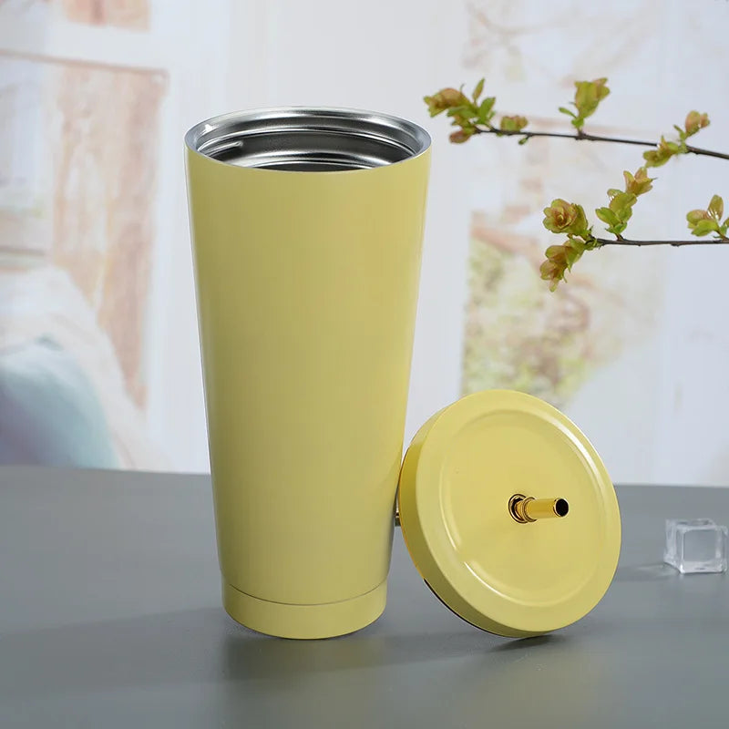 Tumbler Yellow  La Vie Est Belle