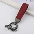 Load image into Gallery viewer, Customizable Leather Key Ring
