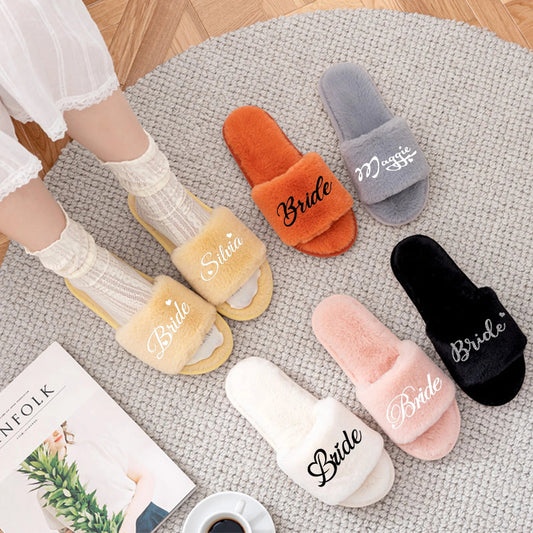 Customizable Slipper La Vie Est Belle