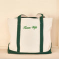 Load image into Gallery viewer, Two-toned Customizable Tote Bag
