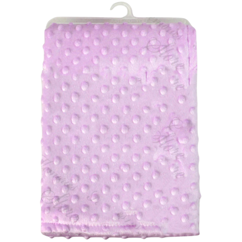 Customizable Plush Baby Blanket