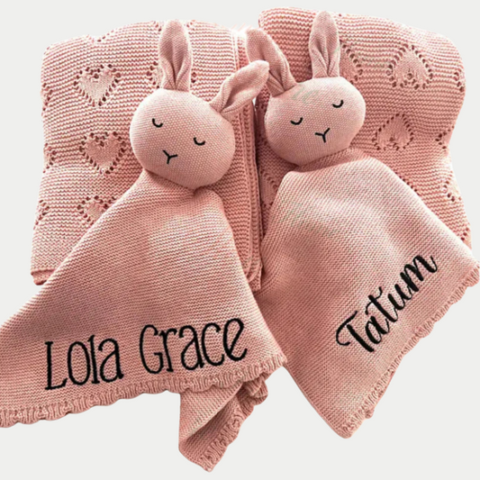 Personalized Wool Bunny Soft Toy