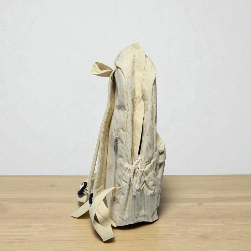 Velvet Backpack Yellow Vis Tes Rêves