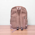 Load image into Gallery viewer, Velvet Backpack Pink Vis Tes Rêves
