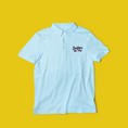 Load image into Gallery viewer, Polo Shirt Blue J'adore La Vie Color
