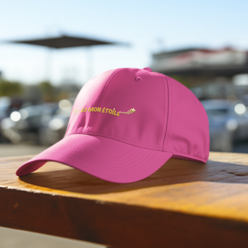 Cap Pink  Tu es Mon Etoile