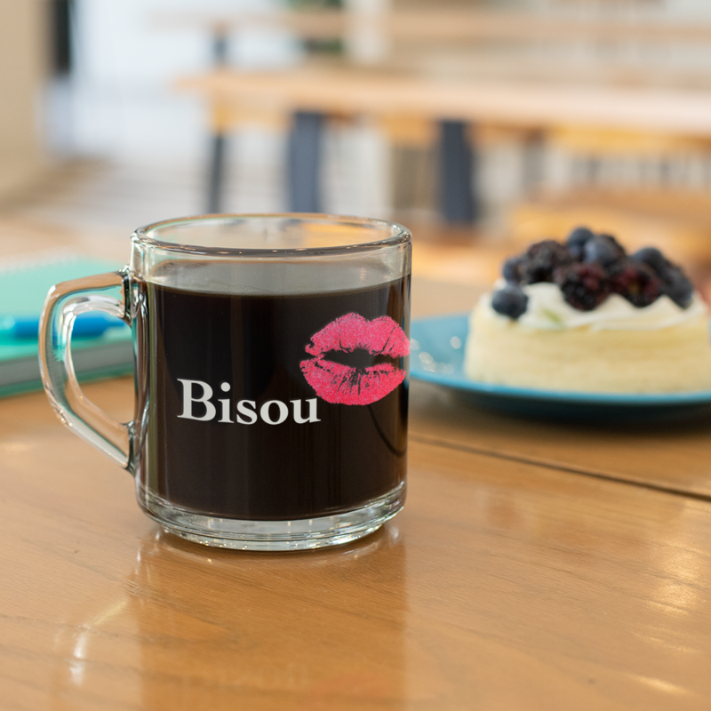 Glass Mug Bisou
