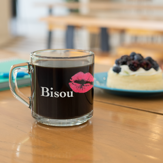 Glass Mug Bisou