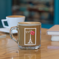 Load image into Gallery viewer, Glass Mug Stamp Paris
