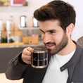 Load image into Gallery viewer, Glass Mug La Vie en Rose
