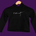 Load image into Gallery viewer, Child Hoodie Black C'est La vie
