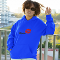 Load image into Gallery viewer, Hoodie Navy Bisou
