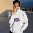 Load image into Gallery viewer, Hoodie White La Vie en Rose Graffiti
