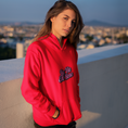 Load image into Gallery viewer, Hoodie Red La Vie en Rose Graffiti
