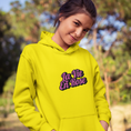 Load image into Gallery viewer, Hoodie Yellow La Vie en Rose Graffiti
