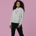 Load image into Gallery viewer, Hoodie Gray Je Veux un Calin Avec Toi Teddy Bear
