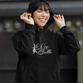 Load image into Gallery viewer, Hoodie Black La Vie Est Belle

