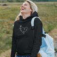 Load image into Gallery viewer, Hoodie Black Amour
