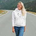 Load image into Gallery viewer, Hoodie White Amour
