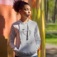 Load image into Gallery viewer, Hoodie Gray Amour
