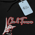 Load image into Gallery viewer, Hoodie Chic et Français Embroidery
