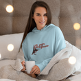 Load image into Gallery viewer, Hoodie Blue Chic et Français
