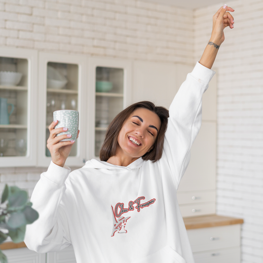 Hoodie White Chic et Français