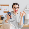 Load image into Gallery viewer, Hoodie Gray Langue de Molière

