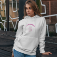 Load image into Gallery viewer, Hoodie Gray Tu me Manques Rabbit
