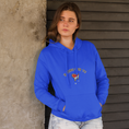 Load image into Gallery viewer, Hoodie Navy Je Fonds Pour Toi
