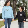 Load image into Gallery viewer, Hoodie Blue Je Fonds Pour Toi
