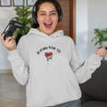 Load image into Gallery viewer, Hoodie Gray Je Fonds Pour Toi
