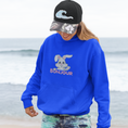 Load image into Gallery viewer, Hoodie Navy Bonjour Rabbit
