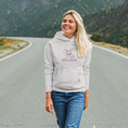 Load image into Gallery viewer, Hoodie Gray Bonjour Rabbit

